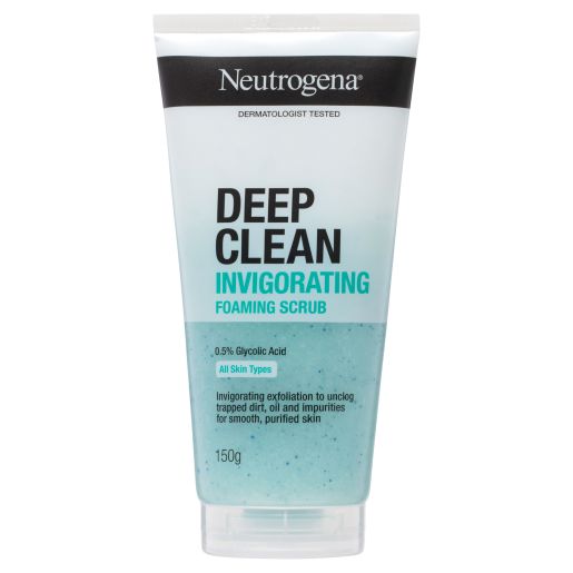 DEEP CLEAN INVIGORATING FOAM SCRUB 150GM