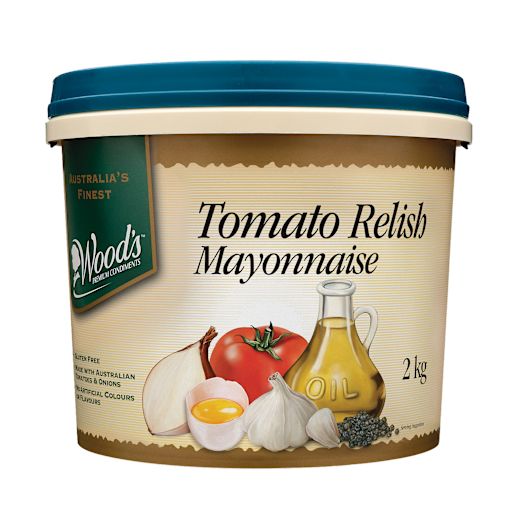 TOMATO RELISH MAYONNAISE 2KG