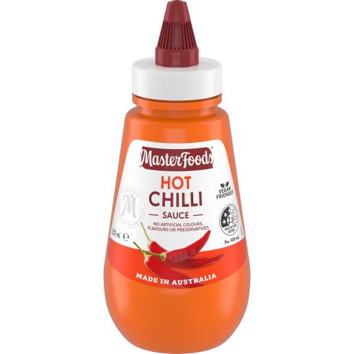 HOT CHILLI SAUCE SQUEEZE 250ML