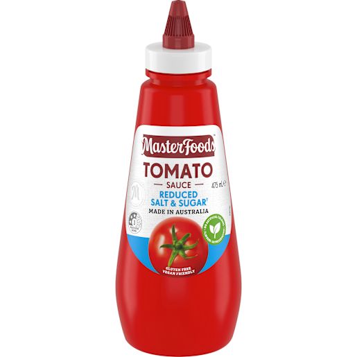 REDUCED SALT TOMATO SAUCE 475ML