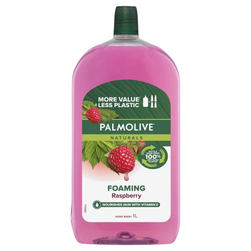 RASPBERRY LIQUID SOAP FOAM REFILL 1L