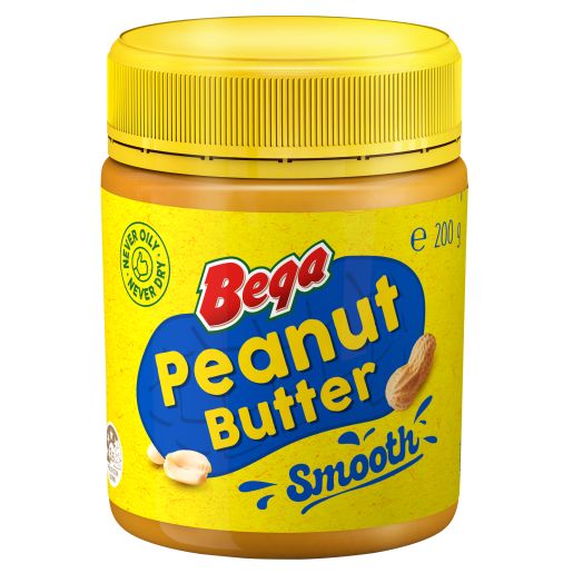 PEANUT BUTTER SMOOTH 200GM