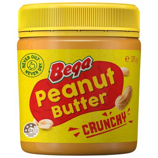 PEANUT BUTTER CRUNCHY 375GM