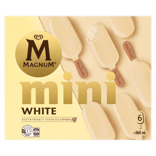 MAGNUM MINI WHITE MULTIPACK 6S