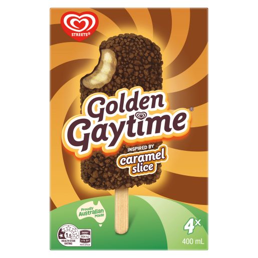 CARAMEL SLICE GOLDEN GAYTIME MULTIPACK 4S