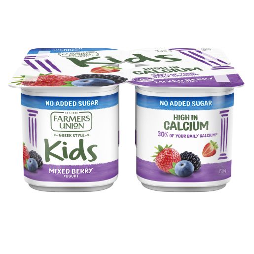 MIXED BERRY KIDS YOGHURT 4X150GM