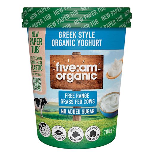 GREEK STYLE ORGANIC YOGHURT 700GM