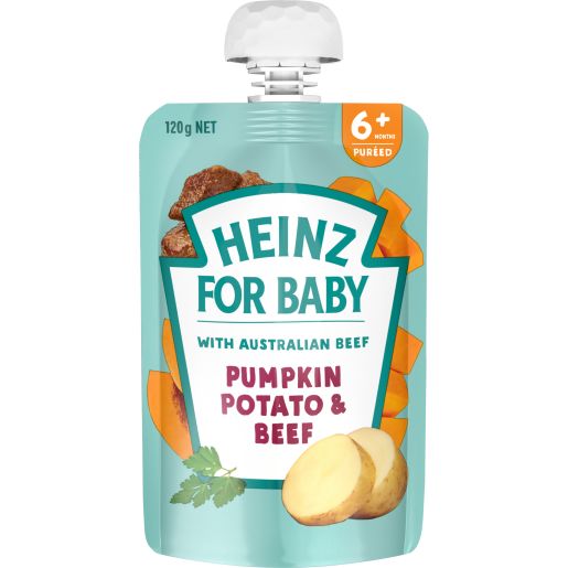 PUMPKIN POTATO & BEEF BABY FOOD 120GM