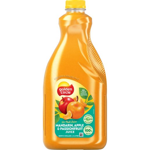 MANDARIN APPLE & PASSIONFRUIT JUICE BLEND 2L