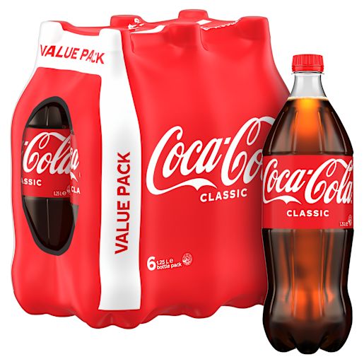 COCA COLA CLASSIC 1.25L