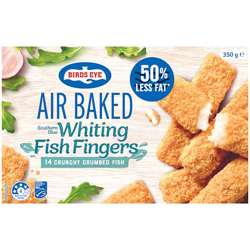 AIR BAKED WHITING FISH FINGER 350GM