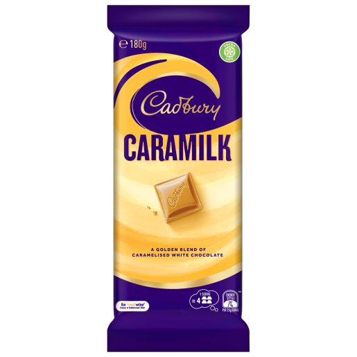 CARAMILK CHOCOLATE BLOCK 180GM