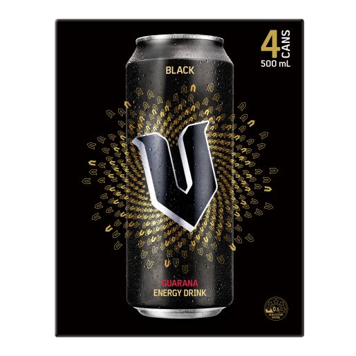 ENERGY DRINK BLACK 4 PACK 2L