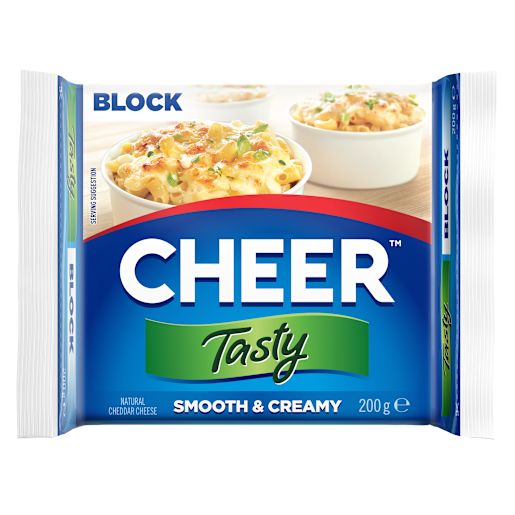 TASTY CHEESE BLOCK 200GM