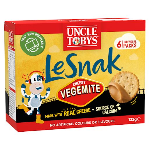 SNACKS FOR KIDS VEGEMITE 132GM