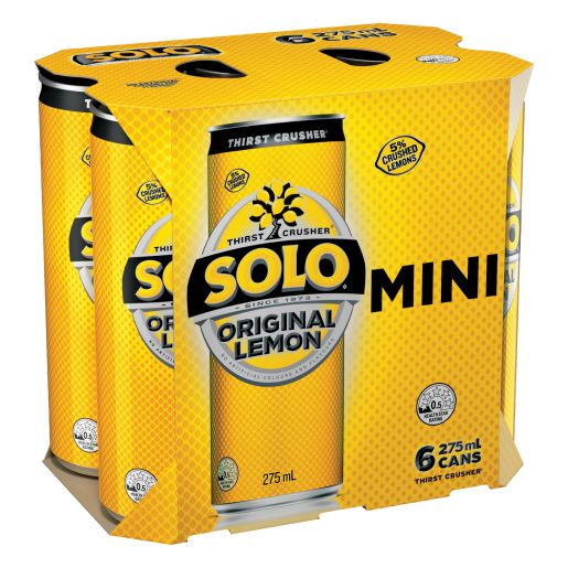 LEMON SOFT DRINK 6X275ML