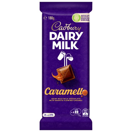 DAIRY MILK CARAMELLO CHOCOLATE 180GM