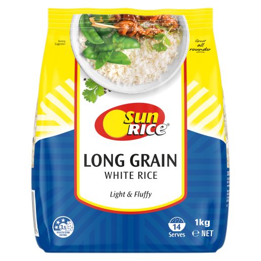 PREMIUM WHITE LONG GRAIN RICE 1KG