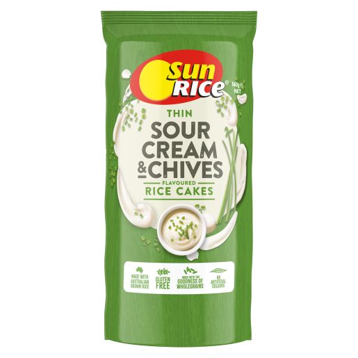 THIN RC SOUR CREAM & CHIVES 160GM