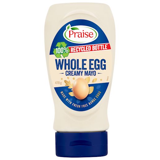 WHOLE EGG MAYONNAISE SQUEEZE 470GM