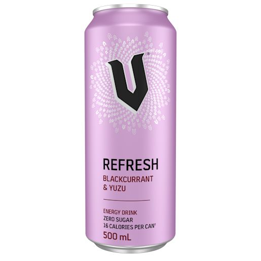 REFRESH ENERGY DRINK BLACKCURRANT 500ML