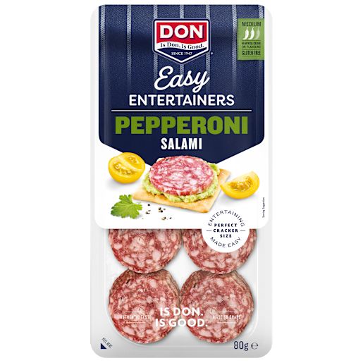 ENTERTAIN SALAMI PEPPERONI 80GM