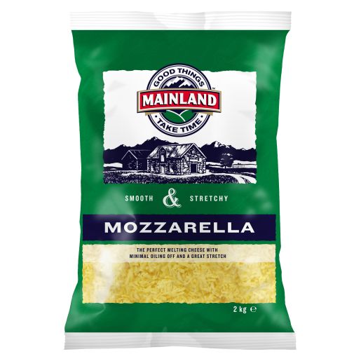 SHREDDED MOZZARELLA CHEESE 2KG