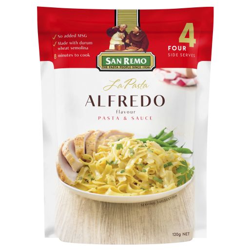 ALFREDO 4 SERVES 120GM