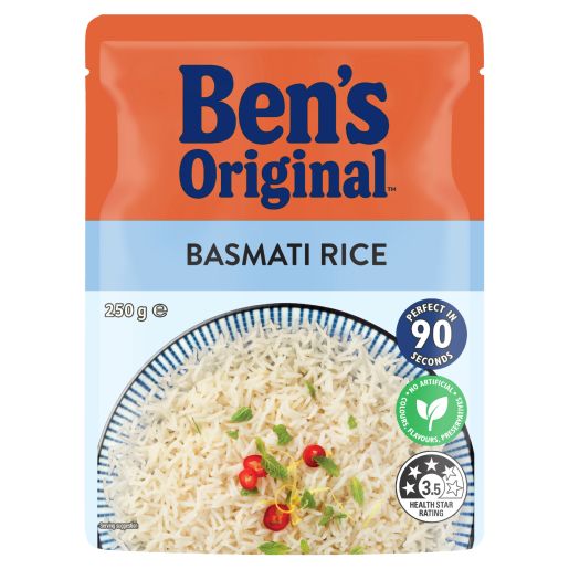 PLAIN BASMATI RICE 250GM