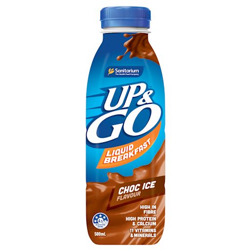 UP&GO LIQUID BREAKFAST CHOCOLATE ICE BOTTLE 500ML