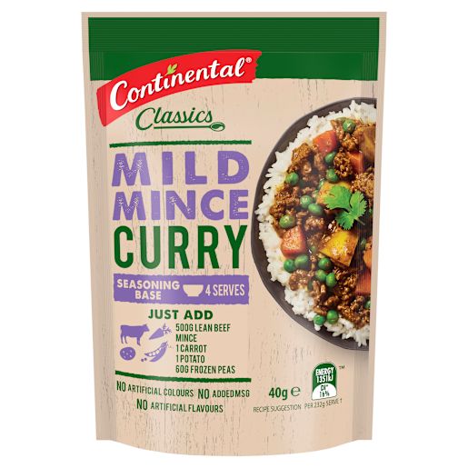 MILD MINCE CURRY RECIPE BASE 40GM