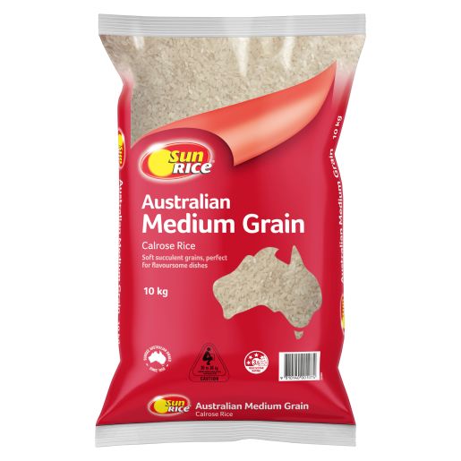 MEDIUM GRAIN WHITE RICE 10KG