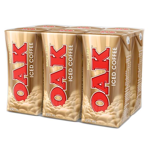 UHT FLAVOURED MIK ICED COFFEE 6X200ML