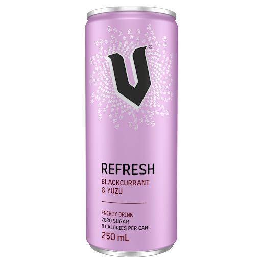 REFRESH ENERGY DRINK BLACKCURRANT YUZU 250ML