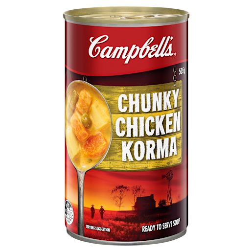 CHUNKY SOUP CHICKEN KORMA 505GM