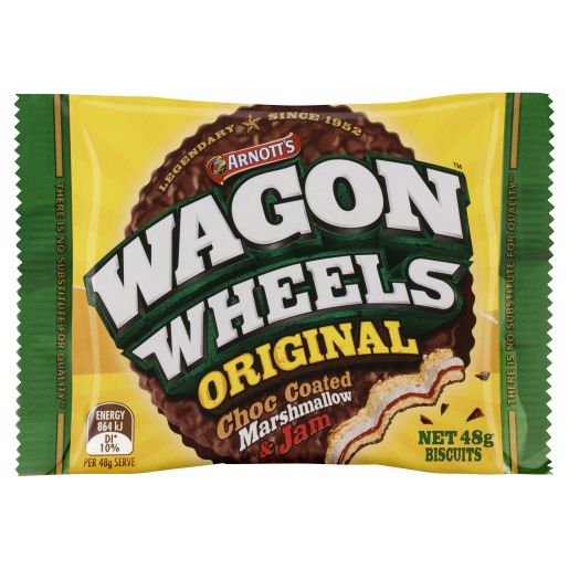 BISCUITS WAGON WHEELS ORIGINAL 48GM