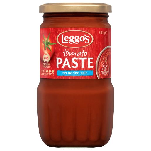 TOMATO PASTE TRIPLE CONCENTRATE NO ADDED SALT 500GM