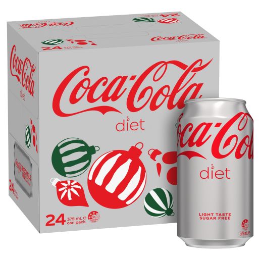 DIET SOFT DRINK 24 PACK 24X375M