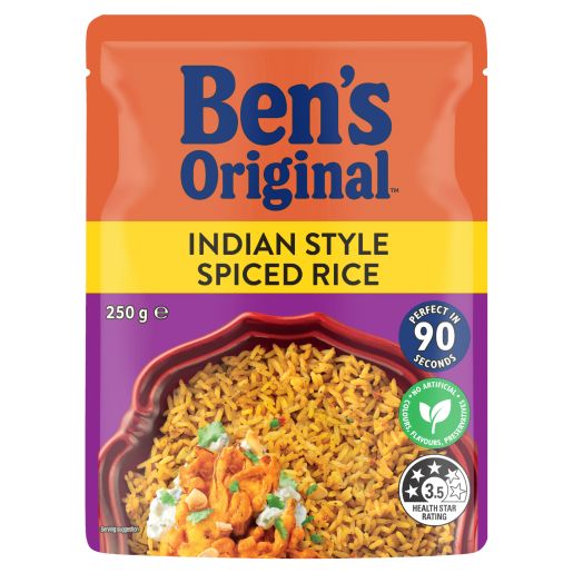 INDIAN STYLE SPICED EXPRESS RICE 250GM