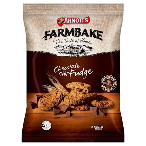 FARMBAKE FUDGE CHOCOLATE CHIP COOKIES 310GM