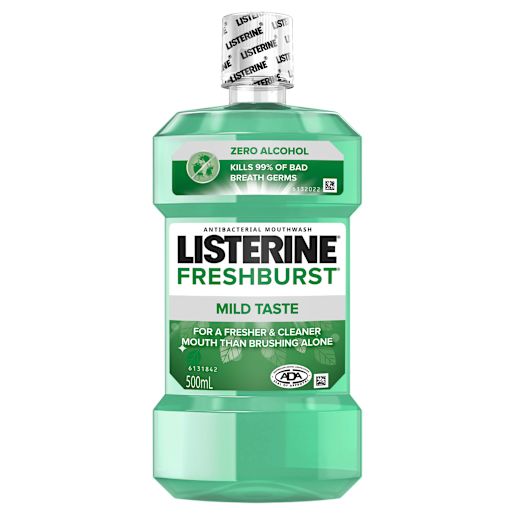 ZERO FRESH BURST MOUTHWASH 500ML