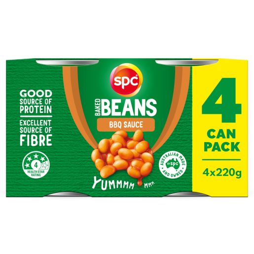 BBQ BAKED BEANS 220GM