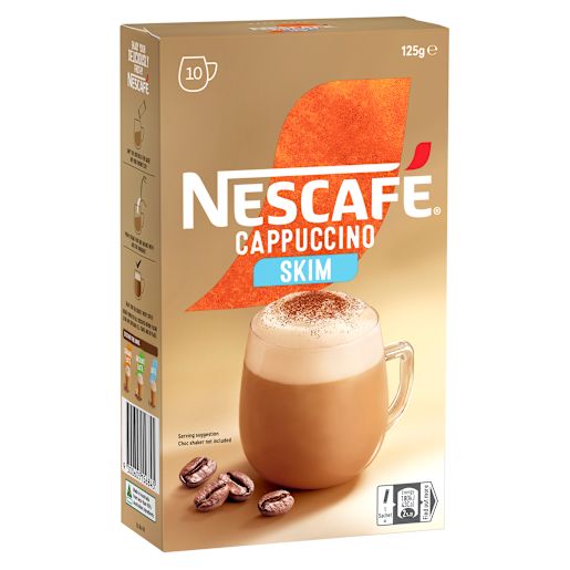 SKIM CAPPUCCINO COFFEE MIXES MULTIPACK 10S