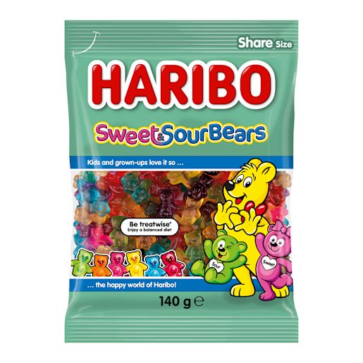 SWEET AND SOUR BEARS 140GM