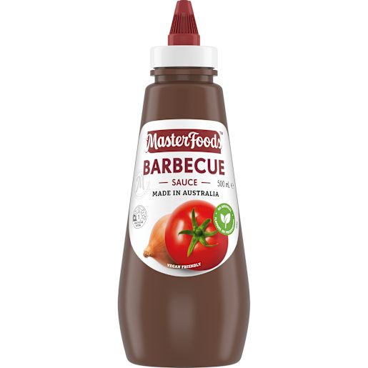 BBQ SAUCE SQUEEZY 500ML