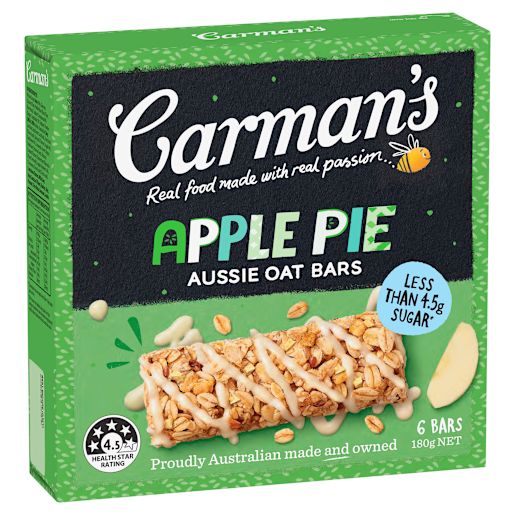 APPLE PIE & CUSTARD OAT BAR 180GM