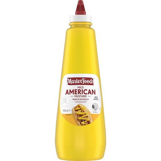 MILD AMERICAN MUSTARD SAUCE 920ML