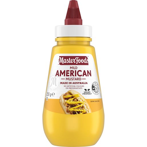 MILD AMERICAN MUSTARD 250GM