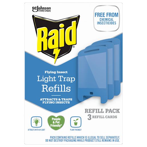 INSECT LIGHT TRAP REFILL 3PK