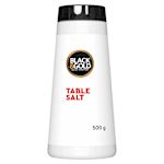 Black & Gold Table Salt Plain Drum